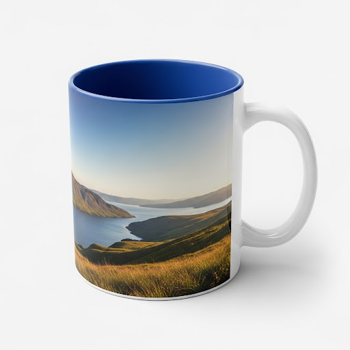 Tasse innen farbig Panorama Tasse innen farbig Panorama